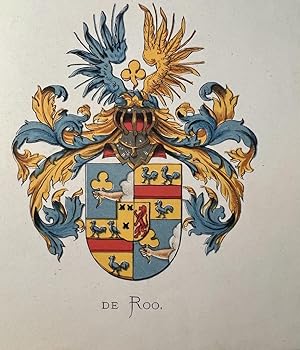 Wapenkaart/Coat of Arms: De Roo, 1 p.