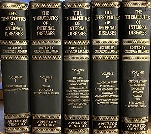 The Therapeutics of Internal Diseases - Five Volumes Complete (1, 2, 3, 4, 5, I, II, III, IV, V)