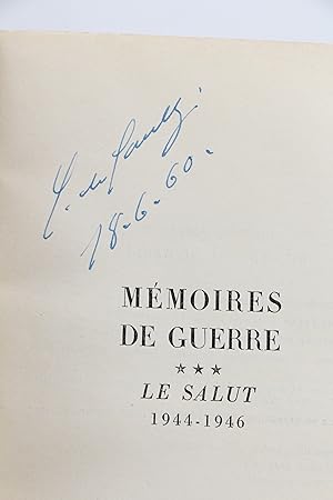 Mémoires de guerre