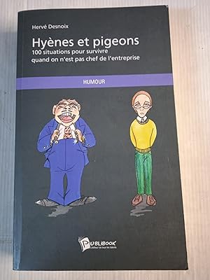 Hyènes et pigeons