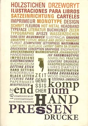 Kompendium zeitgenössischer Handpressendrucke. 2/1991 B.