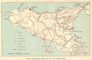 The invasion of Sicily, 10 July - 17 August 1943