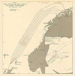 The Attack on the Tirpitz by Midget Submarines (Operation 'Source'), 22nd September, 1943