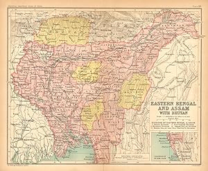 Eastern Bengal and Assam, with Bhutan