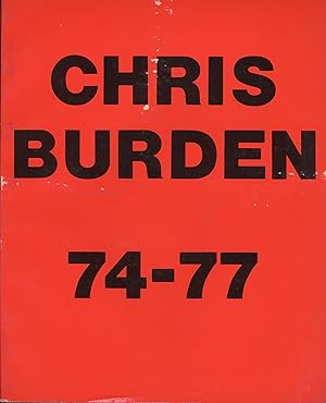 Chris Burden 74-77