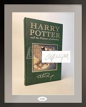 Harry Potter and the Prisoner of Azkaban DELUXE edition - SIGNED by cover artist Cliff Wright