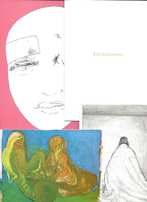 Rita Ackermann - a collection of 4 invitations
