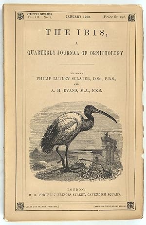 The Ibis, A Quarterly Journal of Ornithology, Ninth Series, Vol. 111. No. 9 to 12. 4 Issues
