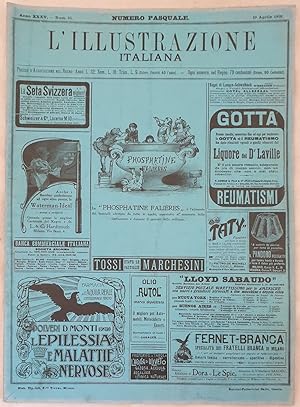 L'ILLUSTRAZIONE ITALIANA ANNO XXXV - N. 16 - 19 APRILE 1908,