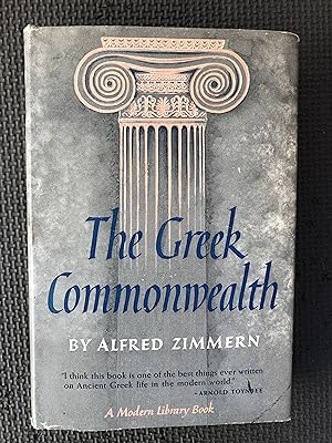 The Greek Commonwealth; Politics and Economics in Fifth-Century Athens