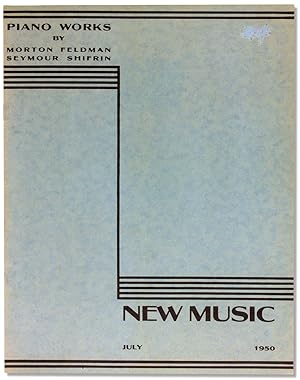 Illusions for Piano [Morton Feldman in New Music Quarterly, July, 1950]