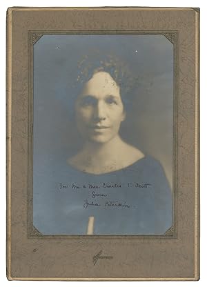 Inscribed Photographic Portrait of Julia Peterkin