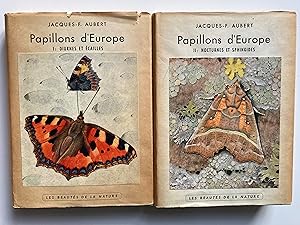 Papillons d'Europe. I: Diurnes et écailles. II: Nocturnes et sphingides.