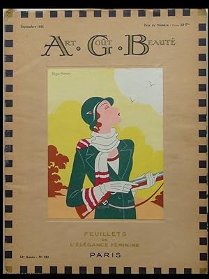 ART GOÛT BEAUTE n°133 1931 - MODE, LANVIN, PACQUIN, PREMET