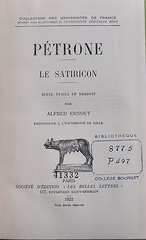 Petrone Le Satiricon