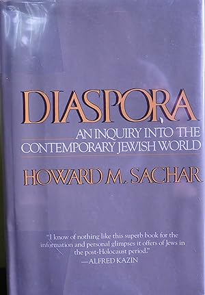 diaspora an inquiry into the contemporary jewish world