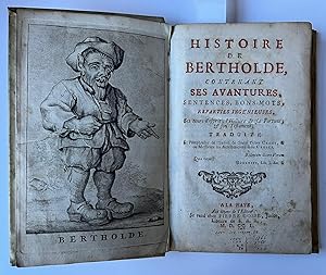 [Literature, first edition, Translated in French from Italian, 1750] Histoire de Bertholde, conte...