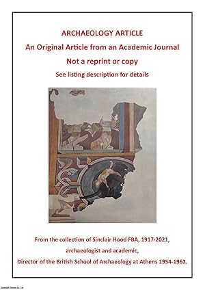 An Archaeological Study of the Lower Catchment of the Ayiofarango Gorge. Author's presentation co...