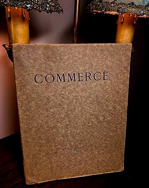 COMMERCE [Trimestriels Publies par Les Soins de Paul Valery, Leon-Paul Fargue, Valery Larboud.Cah...