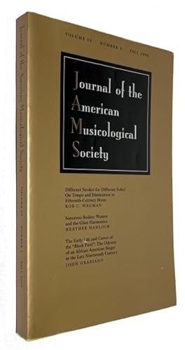Journal of the American Musicological Society, Volume 53, Number 3 (Fall 2000)