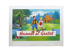 Dessins préparatoires au livre animé Hansel et Gretel.