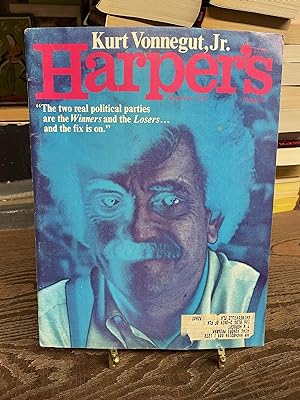 Harper's November 1972- Kurt Vonnegut Jr.