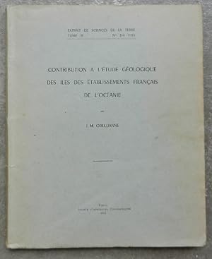 Contribution à l'étude géologique des îles des établissements français de l'Océanie.