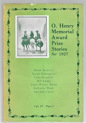 The Killers in O. Henry Memorial Award Prize Stories Of 1927, Scarce Softcover Issue