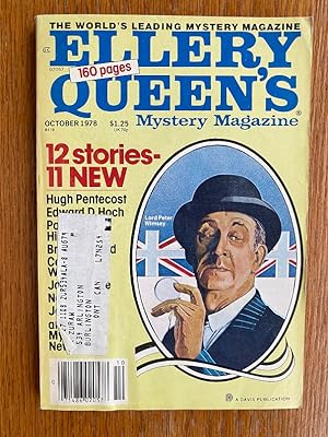 Ellery Queen's Mystery Magazine October 1978