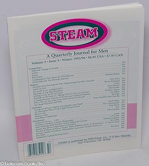Steam: a quarterly journal for men; vol. 3, #4, Winter 1995/96