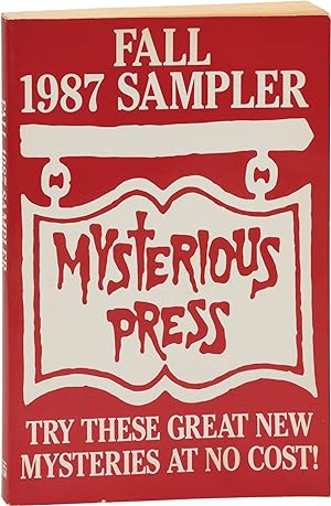 Mysterious Press Fall 1987 Sampler (First Edition, inscribed by James Ellroy, Aaron Elkins, Julie...