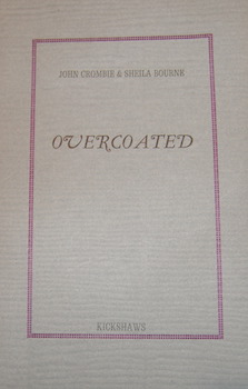 Overcoated. Numbered 179 of 225 copies.
