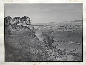 An English Rural Landscape (Possibly Derbyshire).