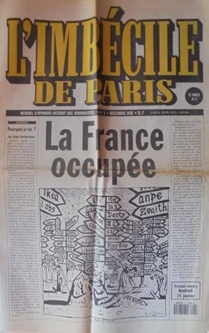 L imbécile de Paris. Mensuel d opinions interdit aux journalistes n°5 décembre 1991