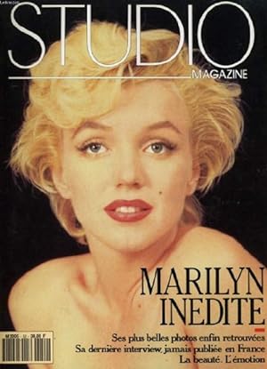 Studio Magazine n°52 Marilyn Inédite Ses plus belles photos enfin retrouvées, sa dernière intervi...