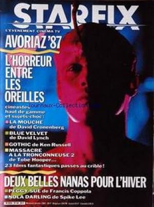 STARFIX [No 44] du 01/01/1987 AVORIAZ 87 - LA MOUCHE DE D. LYNCH - GOTHIC DE KEN RUSSELL - MASSAC...