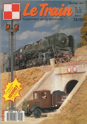 Le Train Supplément autos miniatures n° 13 (1989)