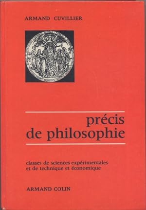 Nouveau précis de Philosophie.Sciences expérimentales Technique et Economique.