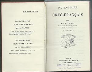 Dictionnaire Grec Français