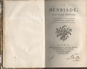 La Henriade, Nouvelle édition, seconde partie