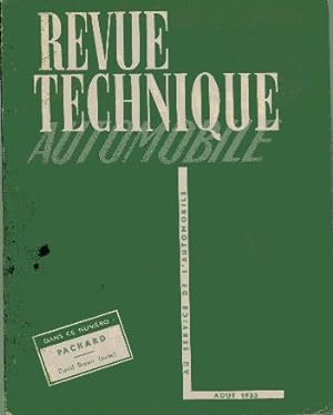 Revue Technique Automobile Packard Et Tracteur David Brown 2eme partie [