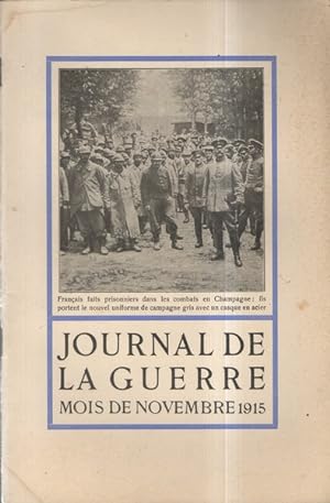 Journal de la guerre mois de novembre 1915