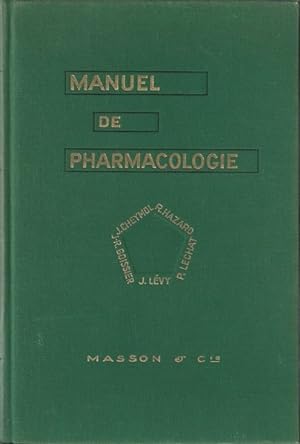 Manuel de Pharmacologie