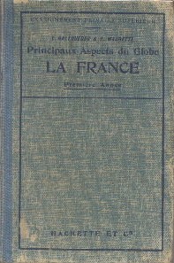Principaux aspects du globe. la France. première année