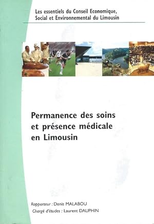 Permanence des soins et présence médicale en Limousin