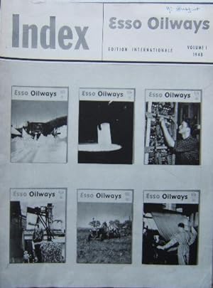 Oilways.Volume I composé des six numéros et de l'index.