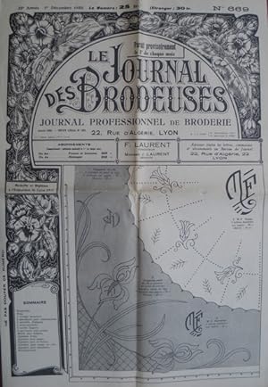 JOURNAL DES BRODEUSES (LE) [No 669 ] du 01/12/1950 - JOURNAL PROFESSIONNEL DE BRODERIE