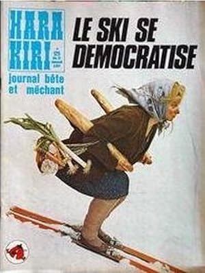 HARA KIRI [No 125] du 01/02/1972 - LE SKI SE DEMOCRATISE.