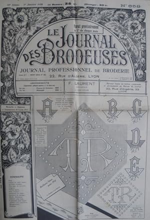 JOURNAL DES BRODEUSES (LE) [No 658 ] du 01/01/1950 - JOURNAL PROFESSIONNEL DE BRODERIE
