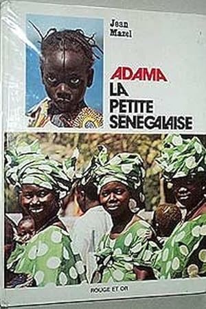 Adama la petite Sénégalaise (Rouge et or)